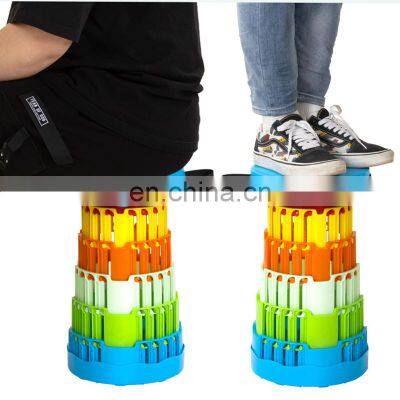 Camping Lightweight Upgraded Telescopic Chair Outdoor Portable Retractable Folding Stool photo-3