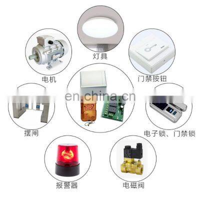 433mhz Universal Wireless Remote Control Switch dc 12v 4ch Relay Receiver Module and 2 Pieces Transmitter 433mhz Remote Controls photo-3