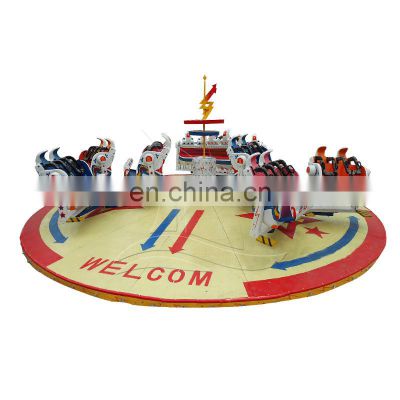 Amusement Park Rides 18 seats Outdoor Crazy Dance Spin Frisbee Rides