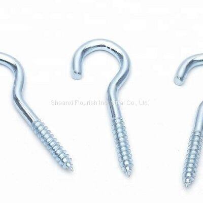 Zinc Plating Self Tapping Wood Screws CS / SS Made With Open Eye Hook photo-3