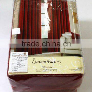 GLENVILLE LUXURIOUS CHENILLE EYELET CURTAINS WITH A SOFT TOUCH MICRO FIBER LINNING photo-2