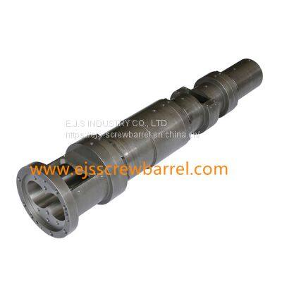 Screw barrel for extrusion machines and injection molding machines