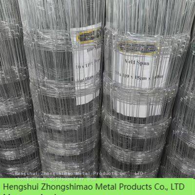 Grassland fence/Field Fence/Galvanized Steel Mesh/ stock fencing wire/Cattle fence