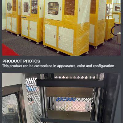 New 30ton/50ton Lab Vulcanizer PLC Controlled Plastic Hot Press Machine for Rubber With Reliable Engine Pump for Manufacturing photo-4