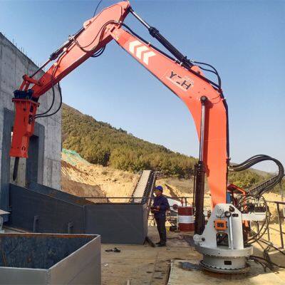 YZH Fixed Rockbreaker Boom System