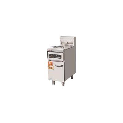 220V Electric Digital Single Tank Fryer with 304 Stainless Steel Construction