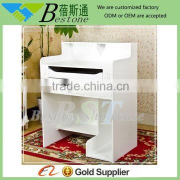 white used wooden retail store checkout counters for sale