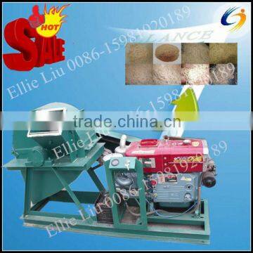 Hot sale small-type straw mill for wood with factory price for sale