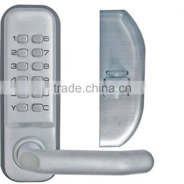 OSPON Keyless Mechanical digital emergency exit door lock Stain nickel OS2209AT