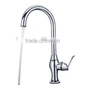 Brass Body Zinc Handle High Quality Antique Copper Kitchen Faucet