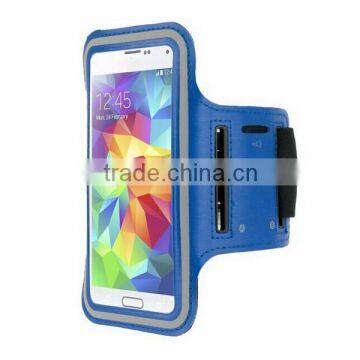 Exercise use custom phone case for samsung galaxy s5 mobile with transparent window and elastic arm band                        
                                                Quality Choice