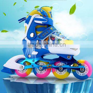 2016 New Arrival Roller skating for kids and adjustable inline skat for children