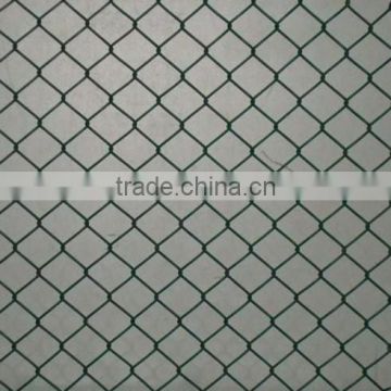 Chain Link Fence Wire Mesh with PVC- Coated