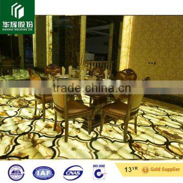 Brilliant golden looking onyx flooring for sale