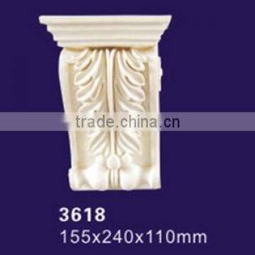 European style polyurethane decoration material PU corbel hot sale corbels from Guangdong