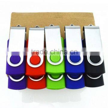 Multi Colors Swivel Flash Memory 16Gb