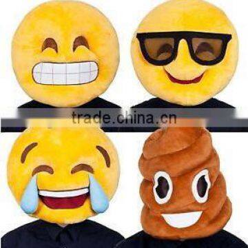 Free sample of emoji hat/plush soft emoji hats in 2016