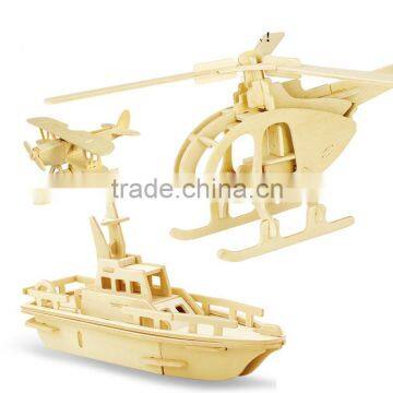3D DIY Wooden Toys Wooden Model Kit
