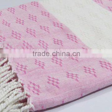 Organic Cotton Fouta Bath and Beach Towel Tunisian Sauna Towels Wholesale photo-2
