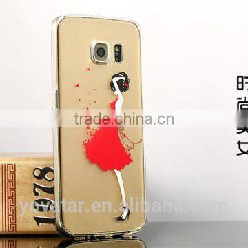 Exquisite Transparent Painted Silicone Soft Case for Samsung photo-3
