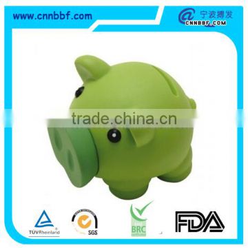 High quality pig money box with printing