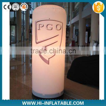 Attractive Show Stage Decorations Inflatable Lighting Wedding Column With Led Lights photo-2