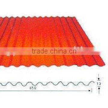 color Corrugated roofing sheet