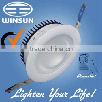 dimmable led lighting down light 21.8w home light