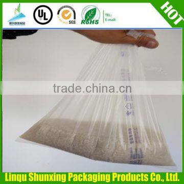Christmas Plastic Shopping Bag / HDPE Roll Bag / Stripe Bag photo-2