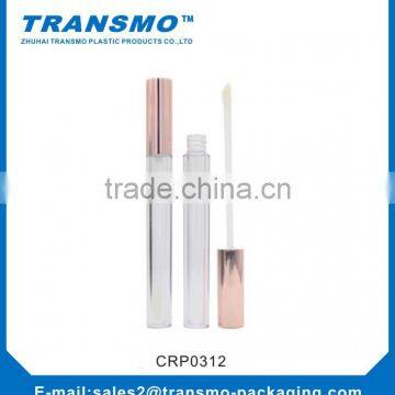 Customized aluminum lip gloss tube empty cosmetic lip gloss packaging