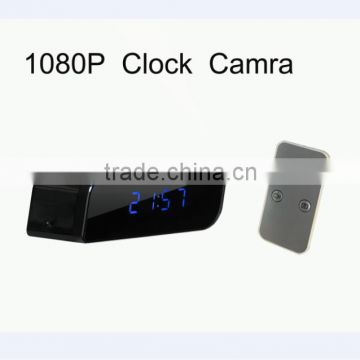 Night Vision remote control 1080P clock camera