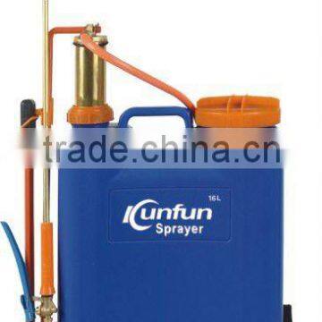 16L brass sprayer with copper lance