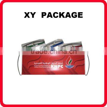 Best Promotional Gifts for Sports Fan Scrolling Hand Flag Banner Pull up Banner Flag Custom Logo Rolling Banner Factory Directly