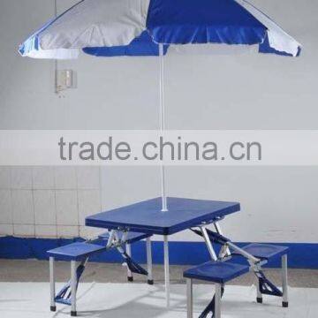 Portable Plastic Folding Picnic Table and Chairs photo-5