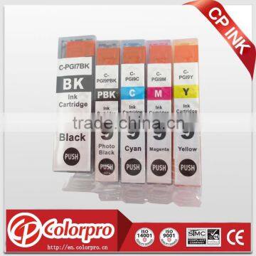 For canon PGI-7/ CLI-9 compatible ink cartridge suitable for canon PIXMA iX7000 /Pro9500