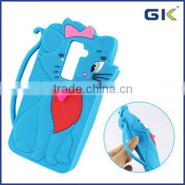 [GGIT] Lovely Tom Cat Silicone Mobile Phone Case For LG G2 D802 Cover photo-2