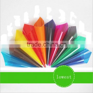 factory price transparent colored deocrative film, Embossed PET Printed Film For Ceiling & Wall