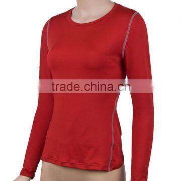 Wholesale Comfortable Yoga Apparel Long Sleeves Tshirt 2019 photo-4