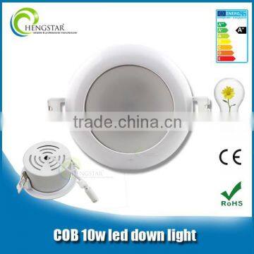 Warm white cold white pure white 85-265v AC cob 10w led down light