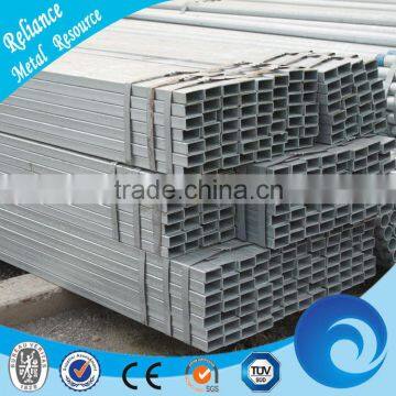 HOT DIP GALVANIZED RECTANGULAR STEEL PIPE DIAMETER 25*50MM