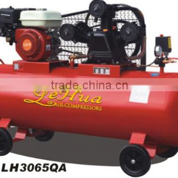 Gasoline belt air compressor LH3065QA bar 6.5hp 200L air tank