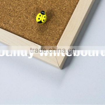 wooden frame cork sheet Cork Board