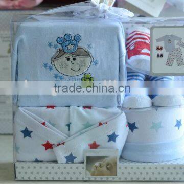 2013 2014 Cotton Newborn Happy Elegant Baby Clothing Gift Set "11"