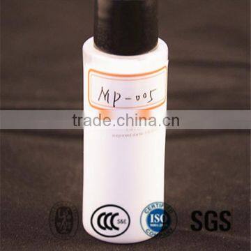 Tall plastic hotel plastic shampoo bottle with screw cap