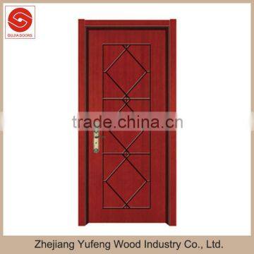 good quality mdf entry cheap interior veneer wooden door