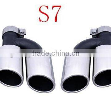 S7 Look Auto Exhaust Tip for Audi A7 2013 Car