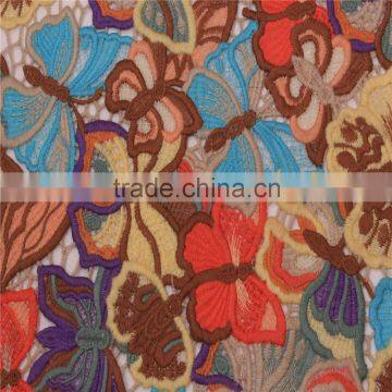 Nylon Fabric for Embroidery Dress Garment photo-5
