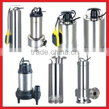 Stainless steel submersible pump sewage drainage pump multistage pump