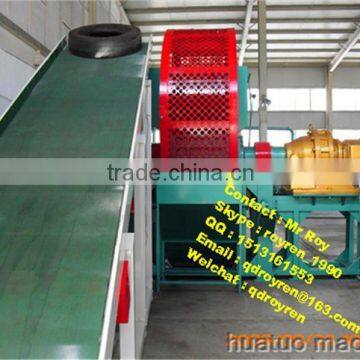 Automatic waste tire recycling line high technical tyre recycling plant