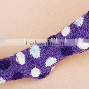 knee high sweet girl socks soft microfiber women socks